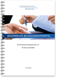 Beleggingsvoorstel laten beoordelen?